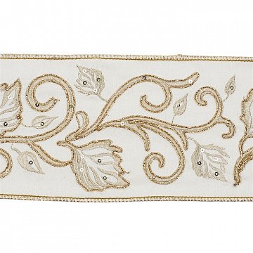 Новогоднее украшение  "Лента Листья" 33185